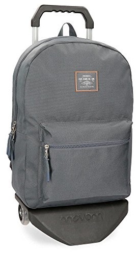 Pepe Jeans Cross plecak szkolny, 44 cm, 21.12 litrów, szare (Gris) 62223N5
