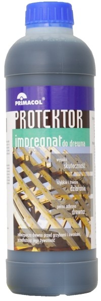 Primacol Impregnat do drewna konstrukcyjnego 1:9 koncentrat zielony 1 l