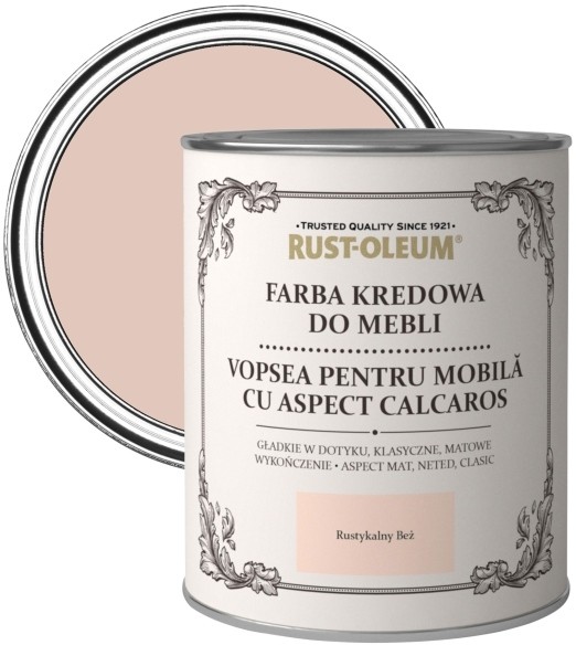 Rust-Oleum Farba kredowa do mebli Rust-Oleum rustykalny beż 0 125 l R0070034X5