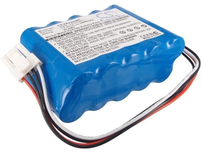 Cameron Sino Nihon Kohden X062 3800mAh 45.60Wh Ni-MH 12.0V Cameron Sino)