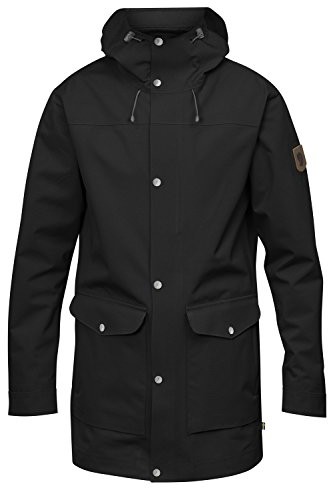 Outdoor Fjällräven Greenland Eco-Shell Jacket Men wodoodporny płaszcz, czarny, m 87205