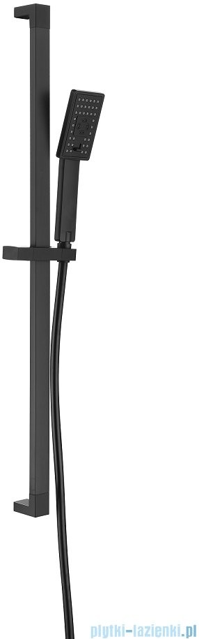OMNIRES JimJim zestaw prysznicowy suwany 3-funkcyjny czarny JimJim-SBL
