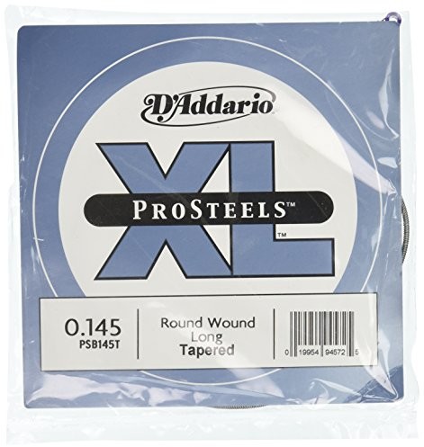D'Addario psb145t Pro Steels Bass pojedyncze gitary tapered Long Scale 145 PSB145T