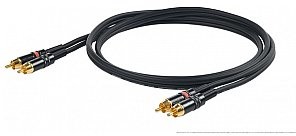 PROEL CHLP250LU3 Kabel STEREO 2x RCA ze złączami YongSheng - 3m CHLP250LU3