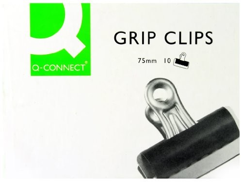 Q-Connect Q Connect 75 MM Grip Clip (10 sztuk) KF01291