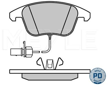 Wulf Gaertner Autoparts Zestaw klocków hamulcowych, hamulce tarczowe Wulf Gaertner Autoparts 025 247 0520/PD