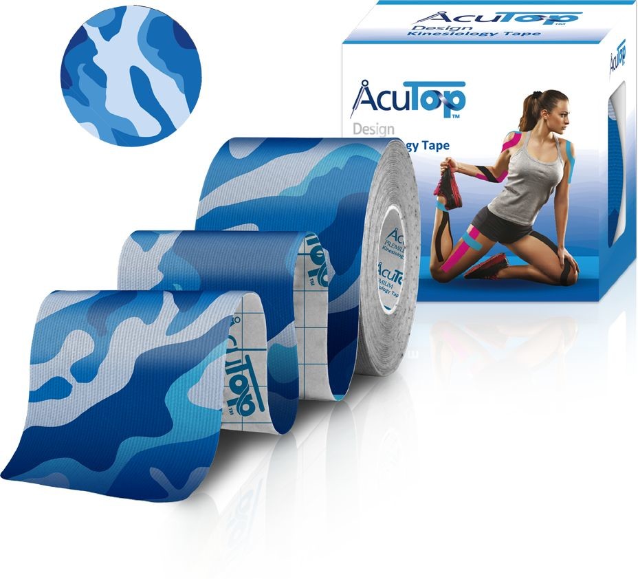 Tape Acutop AcuTop Design z SuperMODNYM wzorem Blue Camo + INSTRUKCJA 4260394881685