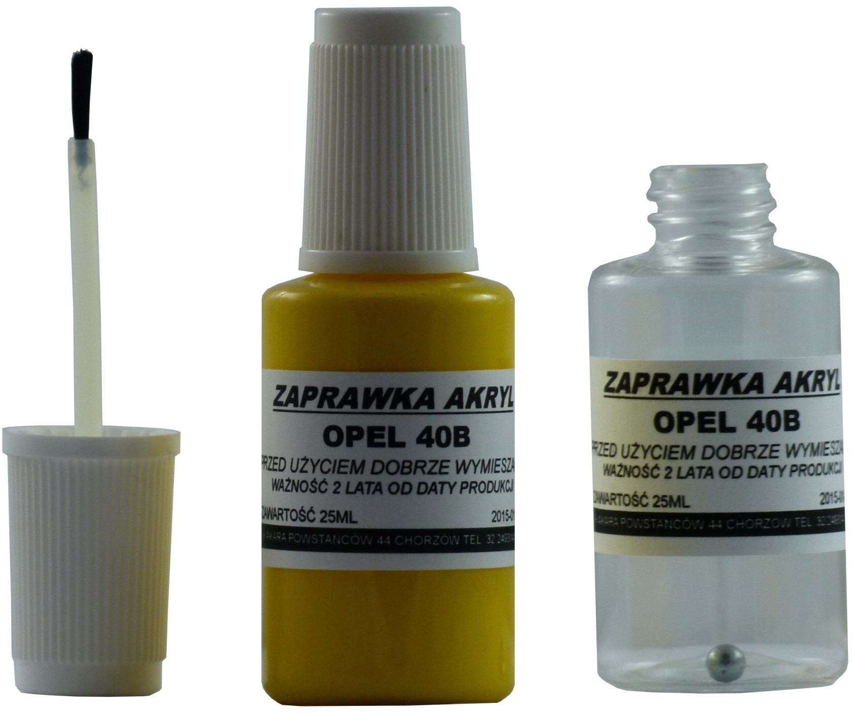 Lakier Auto Zaprawka Każdy Kolor Duża 25ML Optima