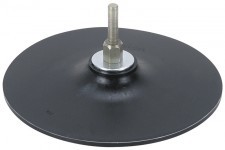 Wolfcraft Dysk szlifierski do wiertarki gumowy śr 125mm trzpień 6mm 2020000 ( WF (WF2020000)