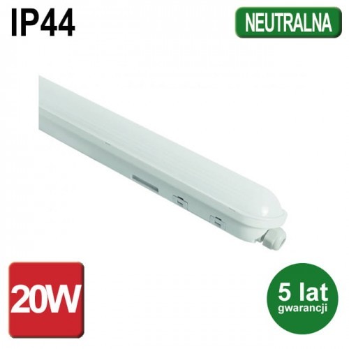 Spectrum LED OPRAWA LED LIMEA GIGANT 20W 60CM IK09 BARWA NEUTRALNA SLI028024NW