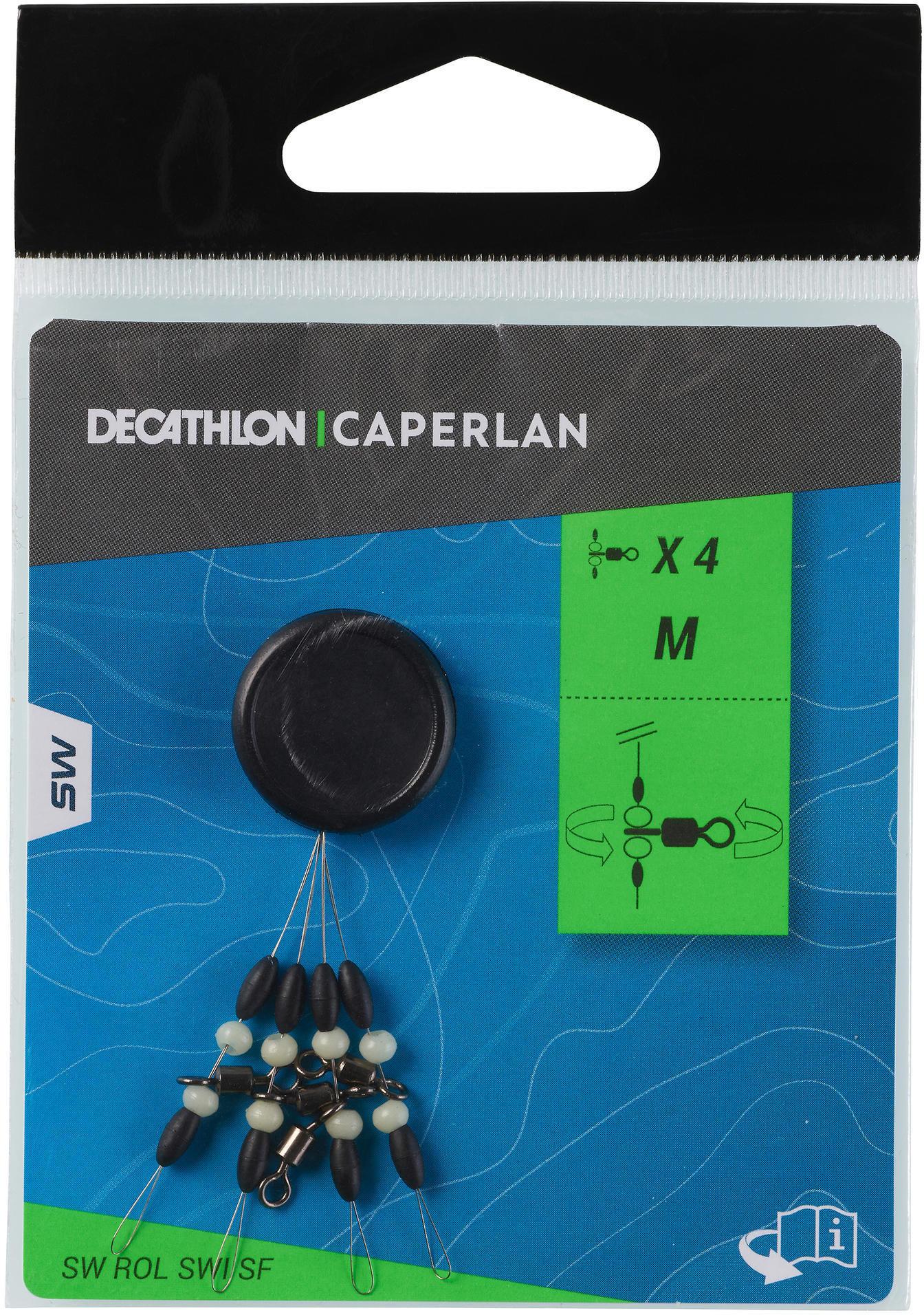 CAPERLAN Stoper Pater Roller Swivel fosfo surfcasting Unisex