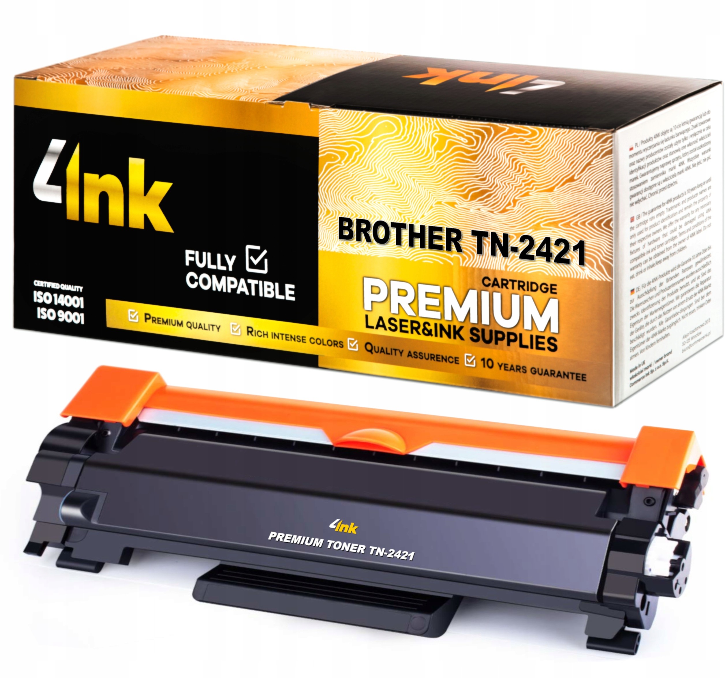 2x Toner Brother DCP-L2512D DCP-L2532DW HL-L2352DW