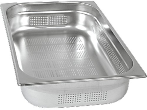 Stalgast Pojemnik Gn 1/1 perforowany 530 x 325 mm / H: 20 mm / V: 2,2 l / 121024