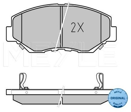Wulf Gaertner Autoparts Zestaw klocków hamulcowych, hamulce tarczowe Wulf Gaertner Autoparts 025 238 6817