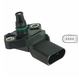 DELPHI Czujnik, ciśnienie doładowania DELPHI PS10118