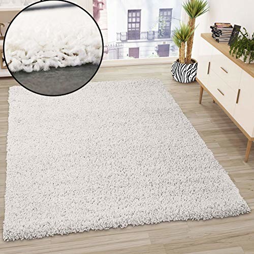 VIMODA Dywan Prime Shaggy kolorowy, wysokie, długie włosie, nowoczesny design, do salonu, sypialni, VIMODA, wymiary: 150 cm kwadratowy