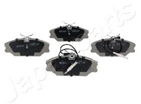 JAPANPARTS Zestaw klocków hamulcowych, hamulce tarczowe PA-0081AF