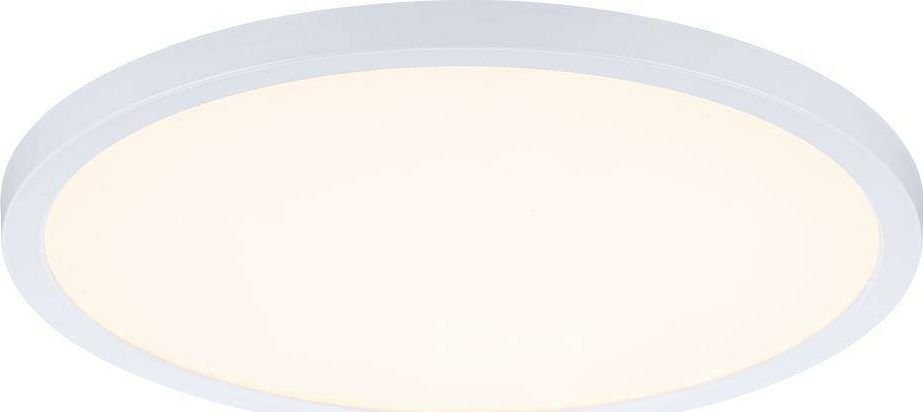 Paulmann Lampa sufitowa Areo VariFit Panel LED IP44 18W 3000K 3-st ściemniane 230mm Biały Tworzywo sztuczne PL93050