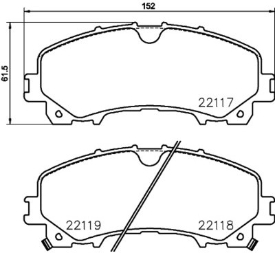 BREMBO P 56 106 P 56 106