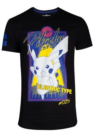BioWorld T-shirt Pokemon City Pikachu TS848407POK