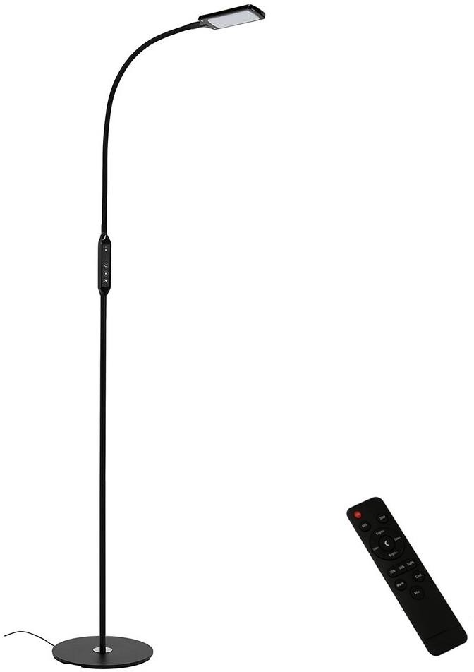 Briloner 1296-015 - LED Ściemniana lampa podłogowa LED/8W/230V + pilot