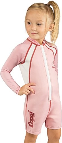 Cressi Baby Kid Premium kombinezon dziecięcy z neoprenu, do pływania, uniseks, 1,5 / 2 mm, różowy DG001104