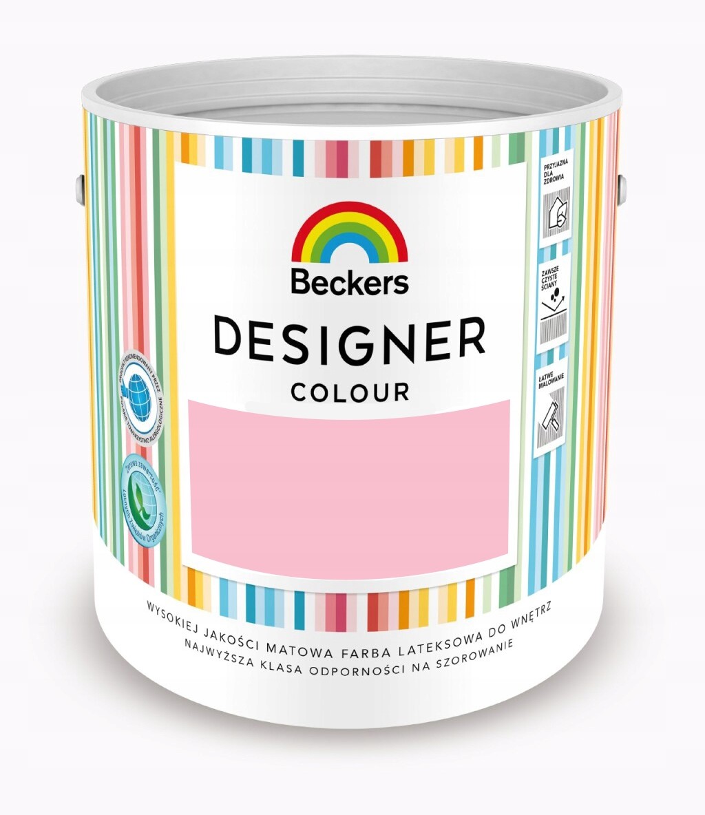 Beckers Farba Designer Colour 5L Candy Pink