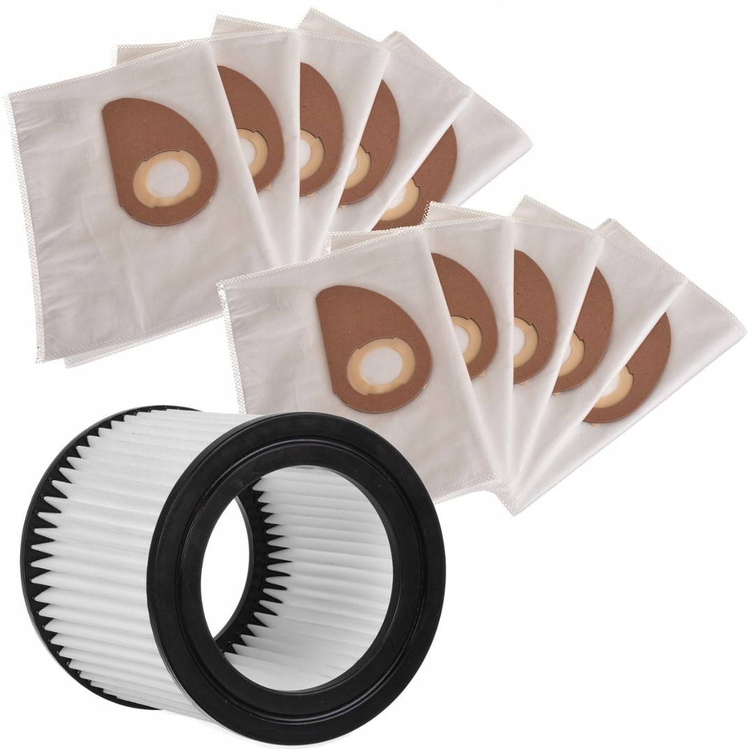Nilfisk Filtr worki 10x do Buddy II 12 18 Zmywalny