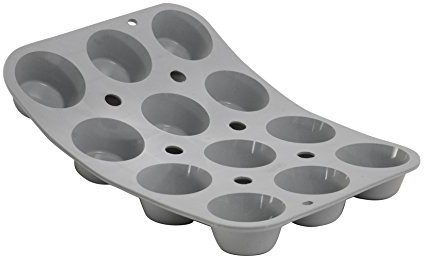 De Buyer 1862.21 elast omoule, silikonowe, szary, 21 x 17,5 x 2,3 cm 186221