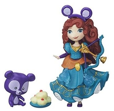 Hasbro Disney Księżniczki Mini laleczka Merida Waleczna z przyjacielem