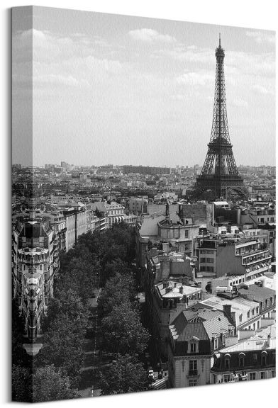 Pyramid Posters Eiffel Tower, Paris - Obraz na płótnie WDC92767