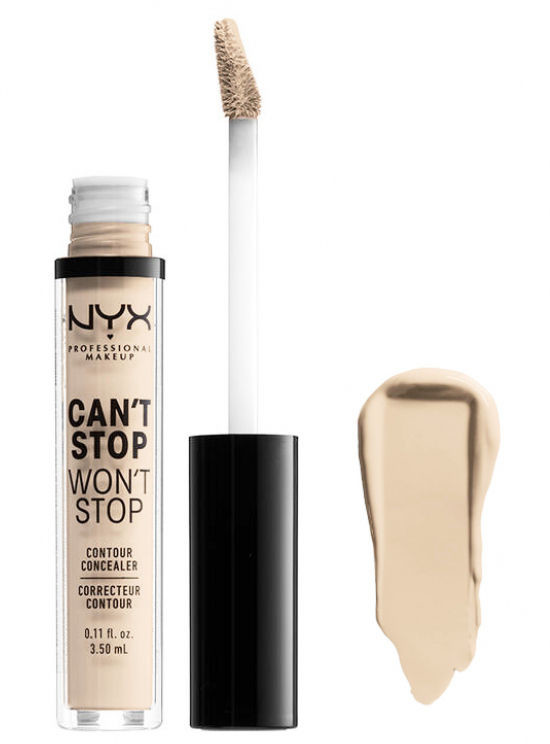 NYX professional makeup Professional Makeup - CAN''T STOP WON''T STOP- CONCEALER - Korektor w płynie - VANILLA