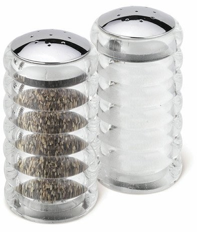 Cole & Mason h820950 soli i pieprzu Acrylic Shakers 70 MM 2-częściowy zestaw H820950