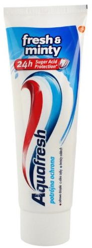 GlaxoSmithKline Aquafresh Potrójna ochrona Fresh and Minty pasta do zębów 75 ml 1141032