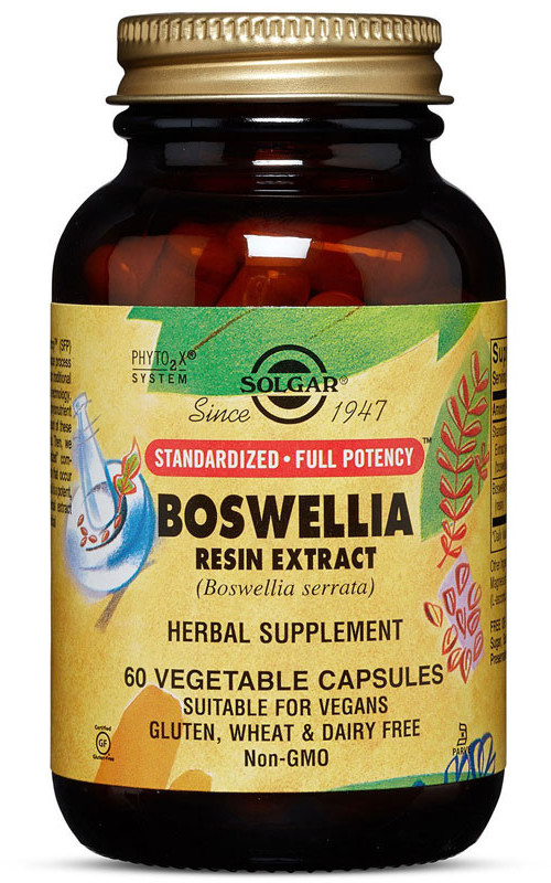 SOLGAR SOLGAR Boswellia Resin Extract 60vegcaps