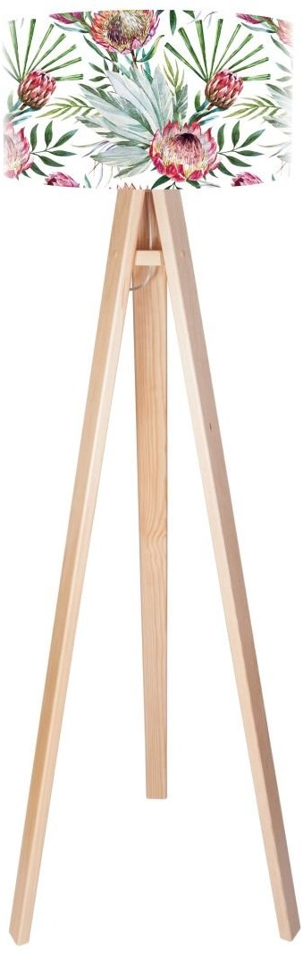 Macodesign Lampa podłogowa Tropikalna echmea tripod-foto-419p, 60 W