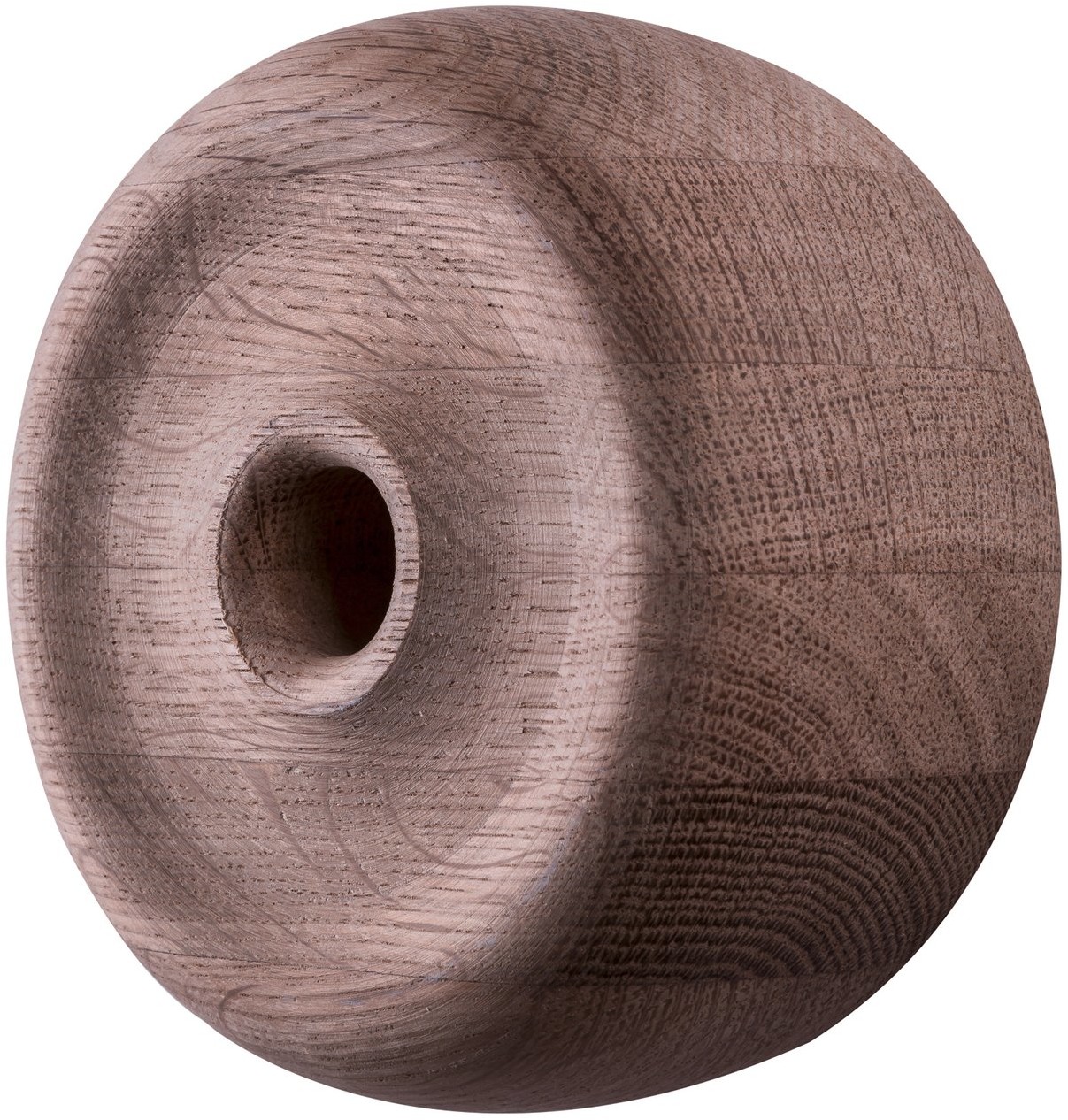 Kornik Zakończenie poręczy z drewna dębowego 50 mm x 60 mm koło