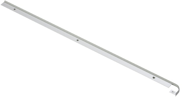Cezar Listwa szczelinowa do blatów  aluminiowa 28 mm srebrna