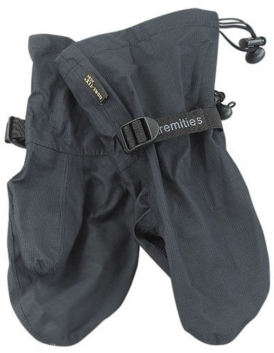 Extremities Ekstremalnie mities Tuff Bags ueberhandschuhe, wodoszczelna, wiatroszczelna, czarna, czarny, S (22TBB1S)