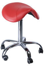 Beauty System Taboret kosmetyczny BD-9909 Czerwony