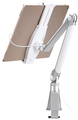 NewStar Anti-Theft Tablet Desk Stand - Black - desk mount (adjustable arm) TABLET-D100SILVER