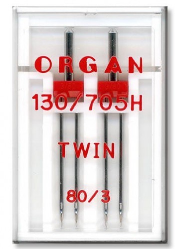 Organ Twin Uniwersal Igły podwójne 80/3 5102047