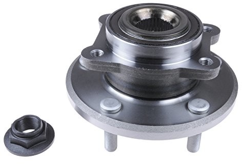 BLUE PRINT ADA108219 zestaw łożysk koła z piastą i pierścieniem impulsowym ABS, 1 sztuka ADA108219