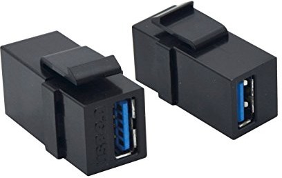 Value 25.99.8207 USB 3.0 Keystone Module Czarny 25.99.8207