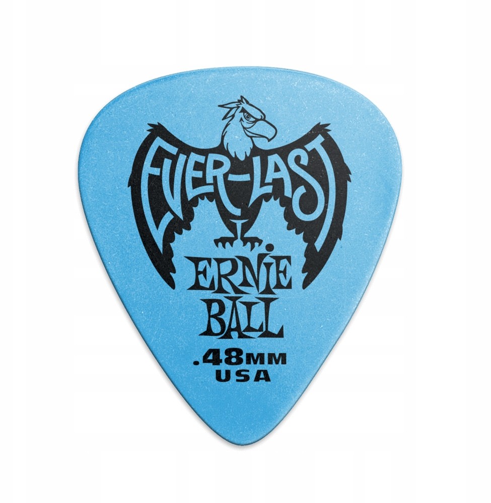 Ernie Ball Piórko Everlast 0,48 mm niebieskie