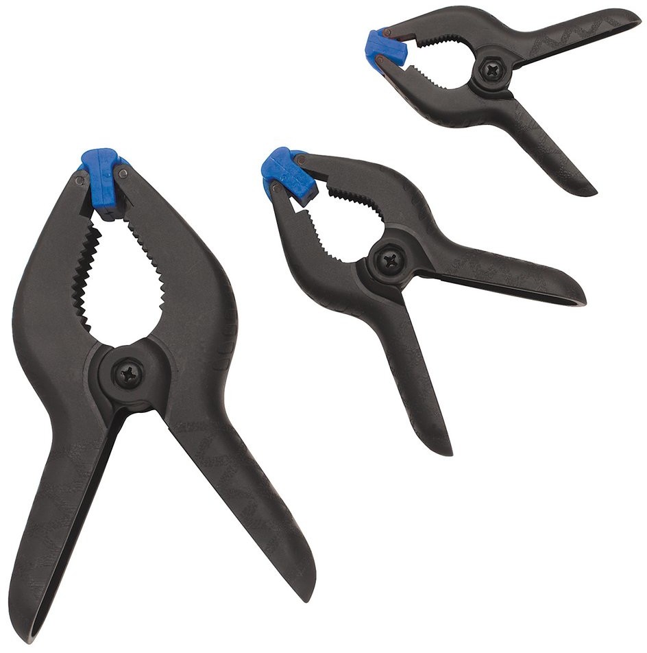 LUX-TOOLS LUX 85 mm ściski sprężynowe, kpl. 4 sztuki