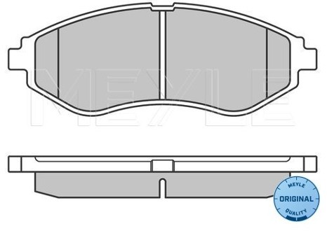 Wulf Gaertner Autoparts Zestaw klocków hamulcowych, hamulce tarczowe Wulf Gaertner Autoparts 025 239 7417