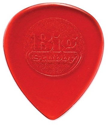 Jim Dunlop Dunlop Big Stubby gitarowe plektrony, czerwony 475R1