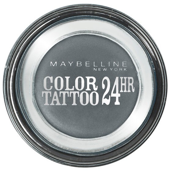 Maybelline Color Tattoo 24HR Kremowo-żelowy cień do powiek nr 55 Charcoal 4ml