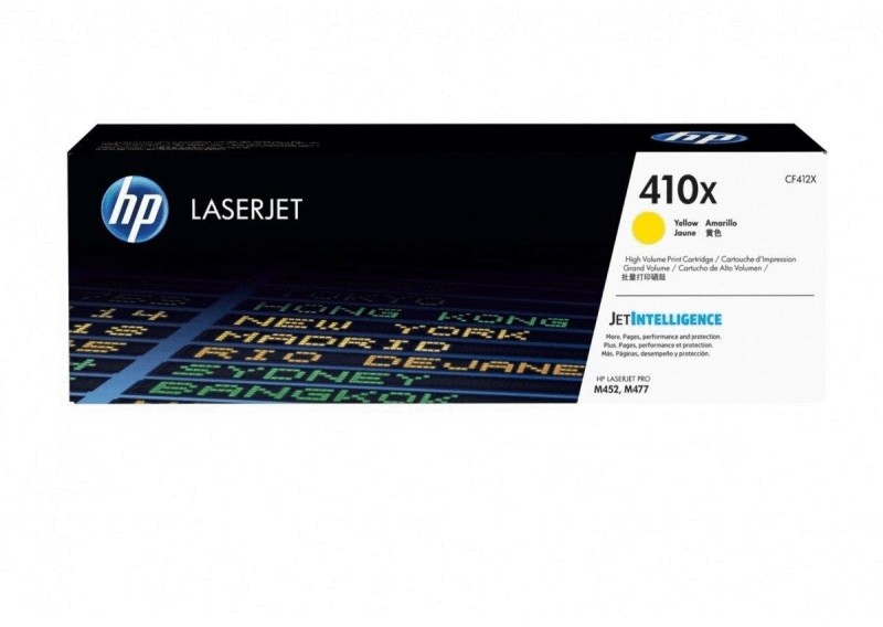 HP Oryginalny toner HP 410XH CF412XH 5K  - żółty